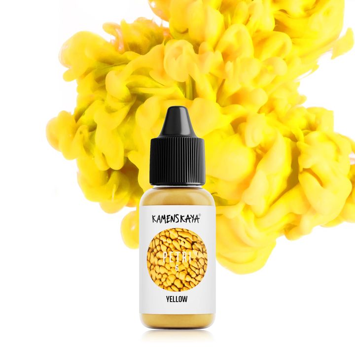 Gyanta tinták KAMENSKAYA PETRI 15ml – Petri 6 sárga