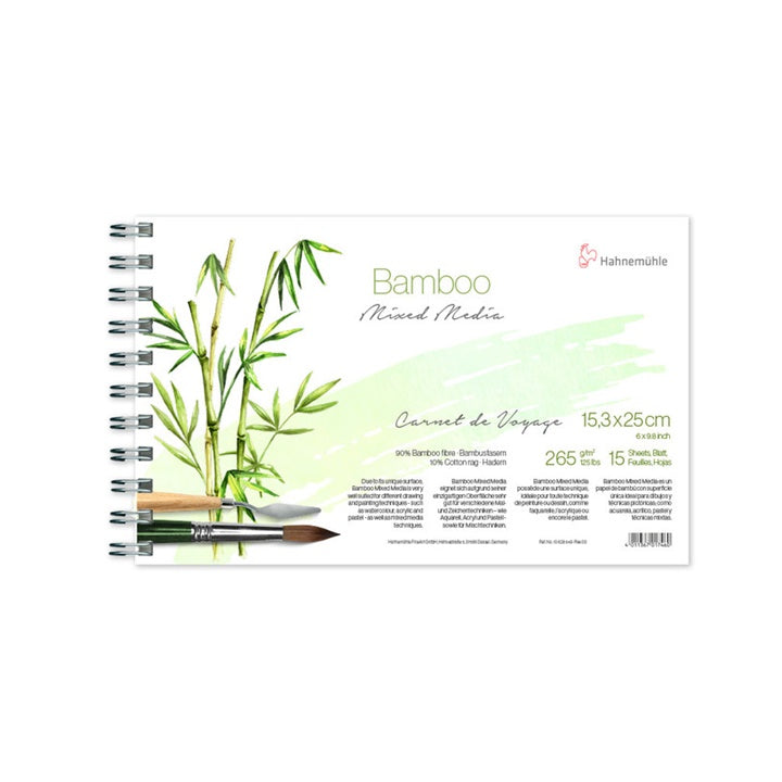 BAMBOO CARNET DE VOYAGE HAHNEMÜHLE Vegyes média (1)