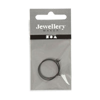 20mm kerek fülbevaló alap - 8 db különböző színben – Aranyozott