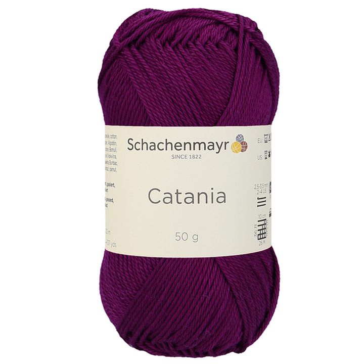 Pamutfonal Schachenmayr SMC Catania 50 g – 00128 lila