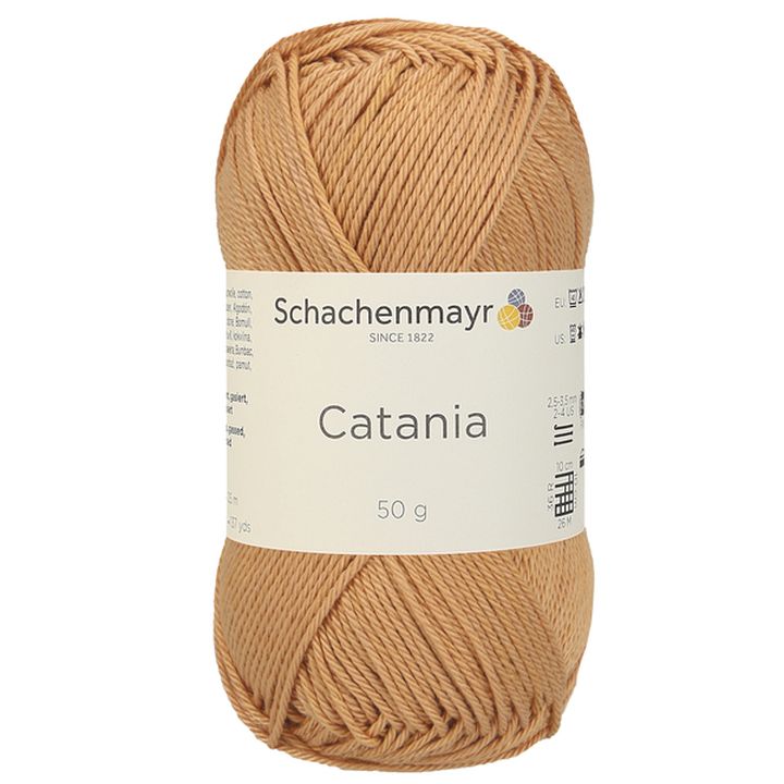 Pamutfonal Schachenmayr SMC Catania 50 g – 00179 mézes