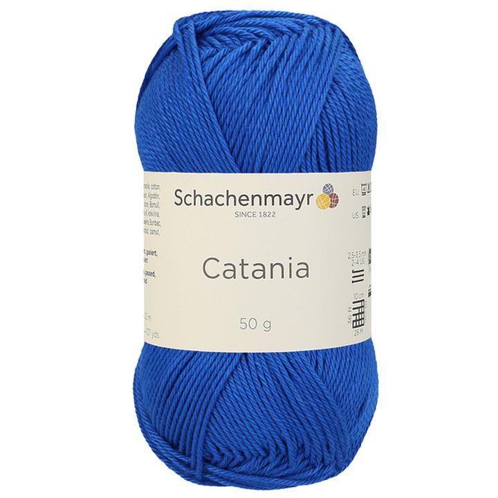 Pamutfonal Schachenmayr SMC Catania 50 g – 00201 kék