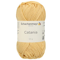 Pamutfonal Schachenmayr SMC Catania 50 g – 00206 sárga
