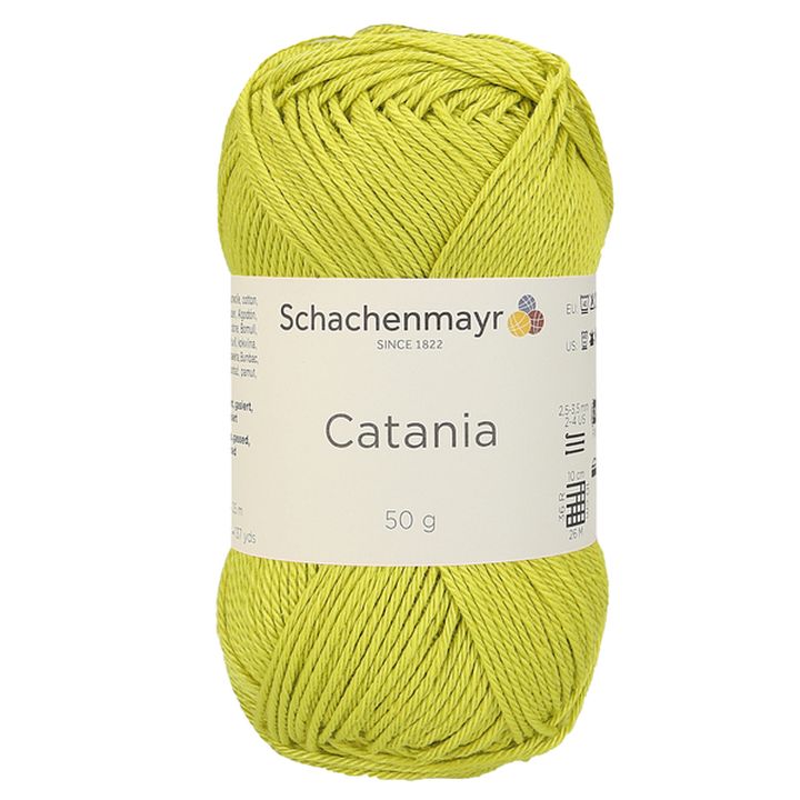 Pamutfonal Schachenmayr SMC Catania 50 g – 00245 sárga