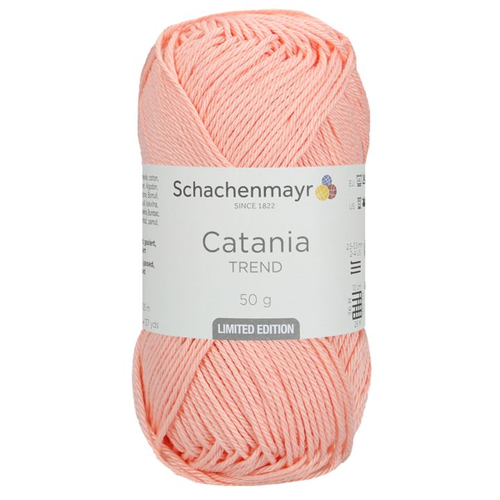 Pamutfonal Schachenmayr SMC Catania Trend 50 g – 00500 rózsa narancssárga