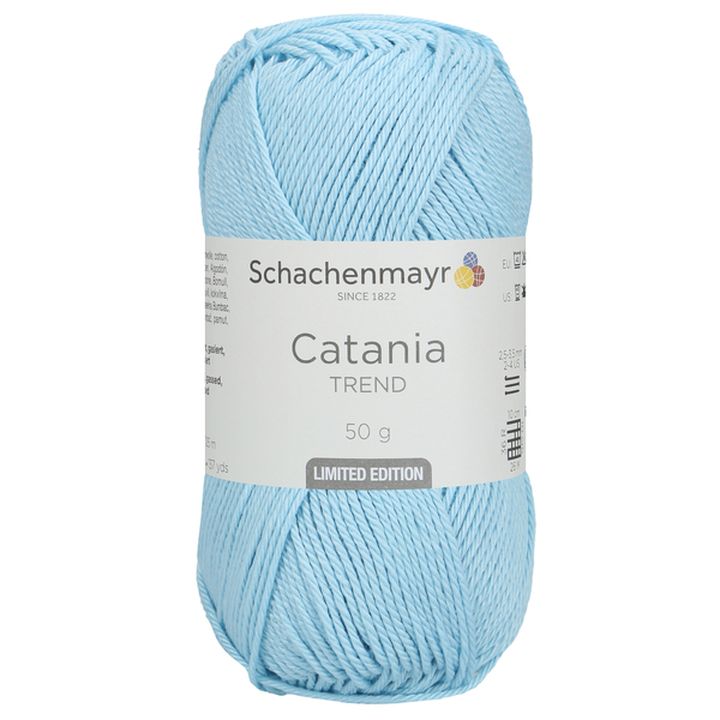 Pamutfonal Schachenmayr SMC Catania Trend 50 g – 00505 baby kék