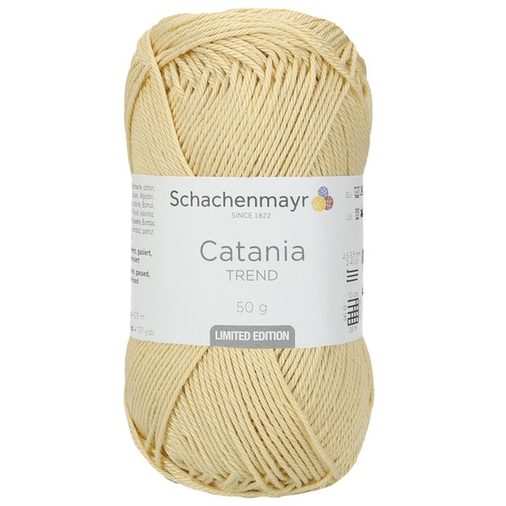 Pamutfonal Schachenmayr SMC Catania Trend 50 g – 00509 világos sárga