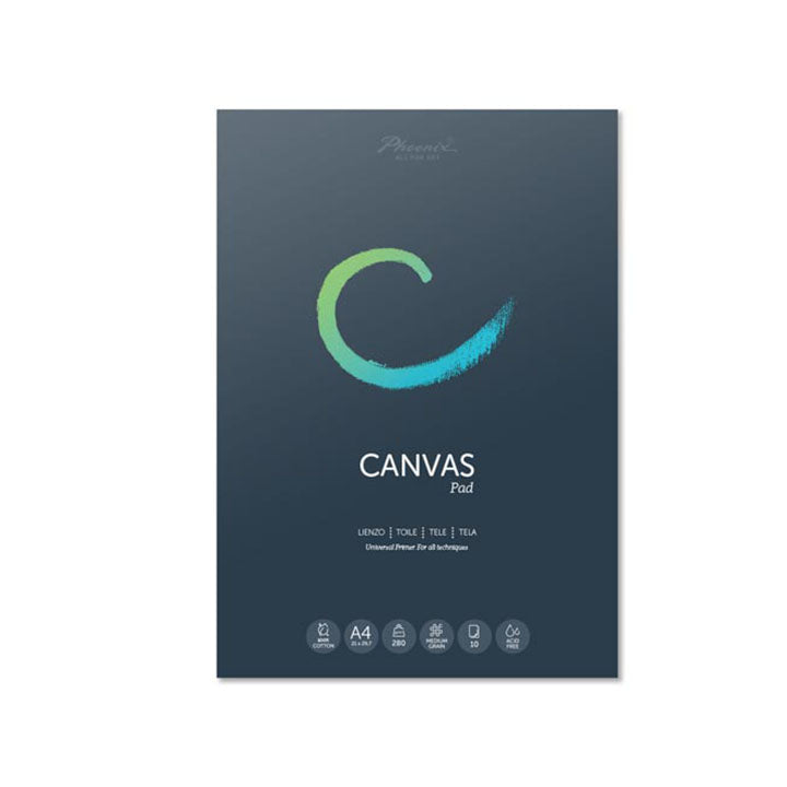 Festövászon tömb - Canvas pad – Canvas pad A4