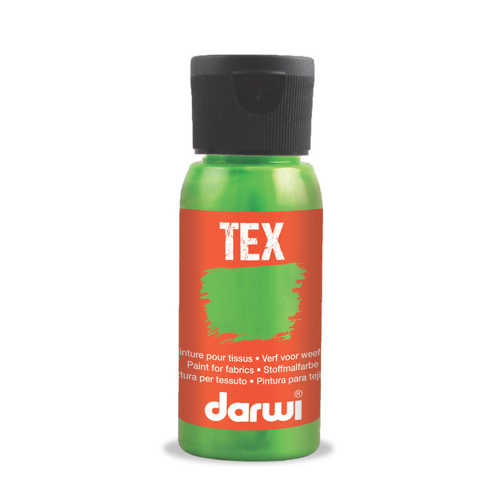 DARWI TEX szövetfesték 50 ml – 627 neonzöld