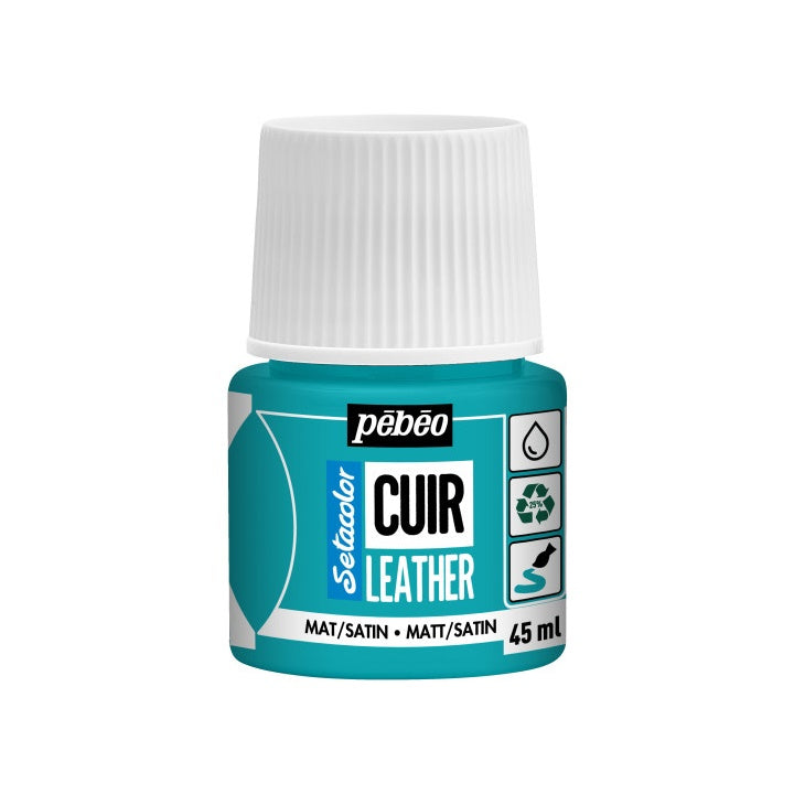 Bőrfesték Pebeo Setacolor matt/satin 45 ml – zsályazöld