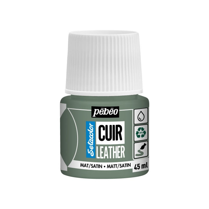 Bőrfesték Pebeo Setacolor matt/satin 45 ml – kaktusz zöld