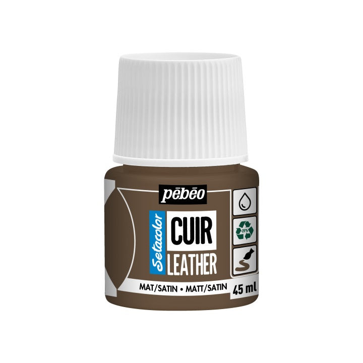 Bőrfesték Pebeo Setacolor matt/satin 45 ml – rózsaszín és bézs