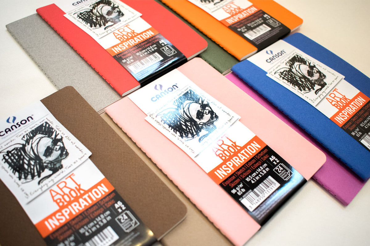 CANSON Art Book Inspiration vázlatfüzet 100 g/m² 24 lap A6 Orange