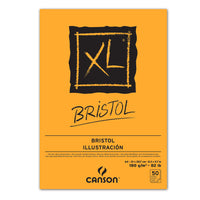 CANSON Bristol rajztömb 180 g/m² A4 ragasztott - 50 lap