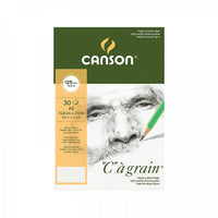 CANSON C a grain vázlattömb 125 g/m² A5, 30 lap, spirálozott