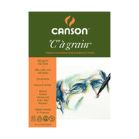 Canson C a grain vázlattömb 180 g/m² 30 lap A5 finomszemcsés ragasztott