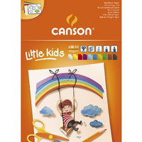 CANSON Kids színes vázlattömb A4 - 120 g/m², 30 lap, 10 színkeverék