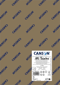 Canson Mi-Teintes pasztellpapír A3 160 g - 10 ív – Gesztenyebarna 188