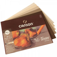 Canson Mi-Teintes ragasztott pasztelltömb 160 g/m² 30 lap Earth - 32 x 41 cm