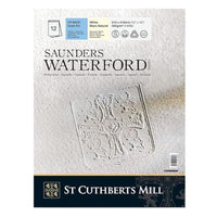 CANSON Saunders Waterford akvarelltömb CP fehér 300 g/m² 23 × 31 cm - 12 lap