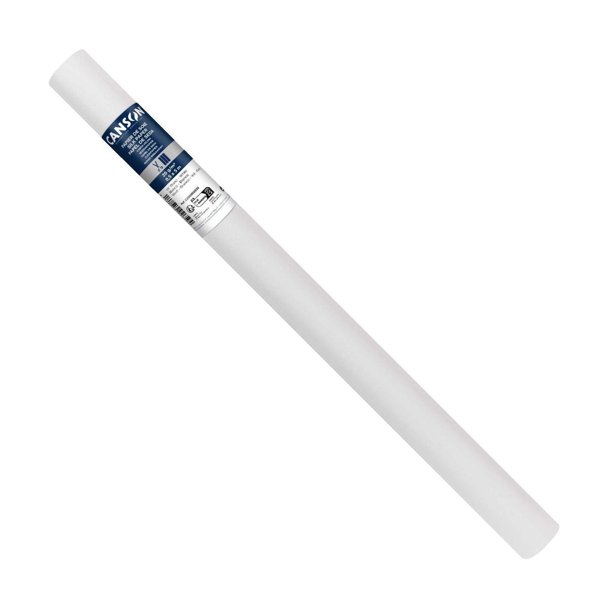CANSON selyempapír tekercsben - 50 x 500 cm, 20 g – Fehér