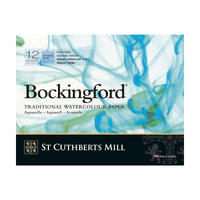 CANSON St Cuthberts Bockingford akvarelltömb CP fehér 300 g/m² - 12 lap