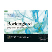 CANSON St Cuthberts Bockingford akvarelltömb CP fehér 300 g/m² - 12 lap