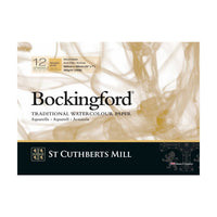 CANSON St Cuthberts Bockingford akvarelltömb Rough 300 g/m² - 12 lap