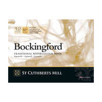 CANSON St Cuthberts Bockingford akvarelltömb Rough 300 g/m² - 12 lap
