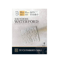 CANSON St Cuthberts Saunders Rough akvarelltömb 300 g/m² fehér 12 lap - 23 x 31 cm