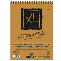 CANSON XL Extra Blanc vázlatfüzet 90 g/m² 120 lap A4 felső spirálkötés