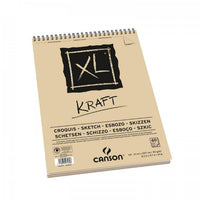 Canson XL Kraft vázlattömb 90 g/m² 60 lap A4 spirálozott