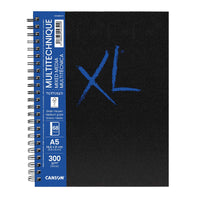 Canson XL Mix Media Textured ragasztott tömb A5, 300 g/m², 68 lap