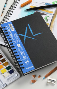 Canson XL Mix Media Textured ragasztott tömb A5, 300 g/m², 68 lap