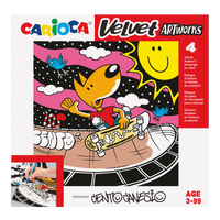 Carioca bársony kifestő készlet 4 db – CENTO Sport