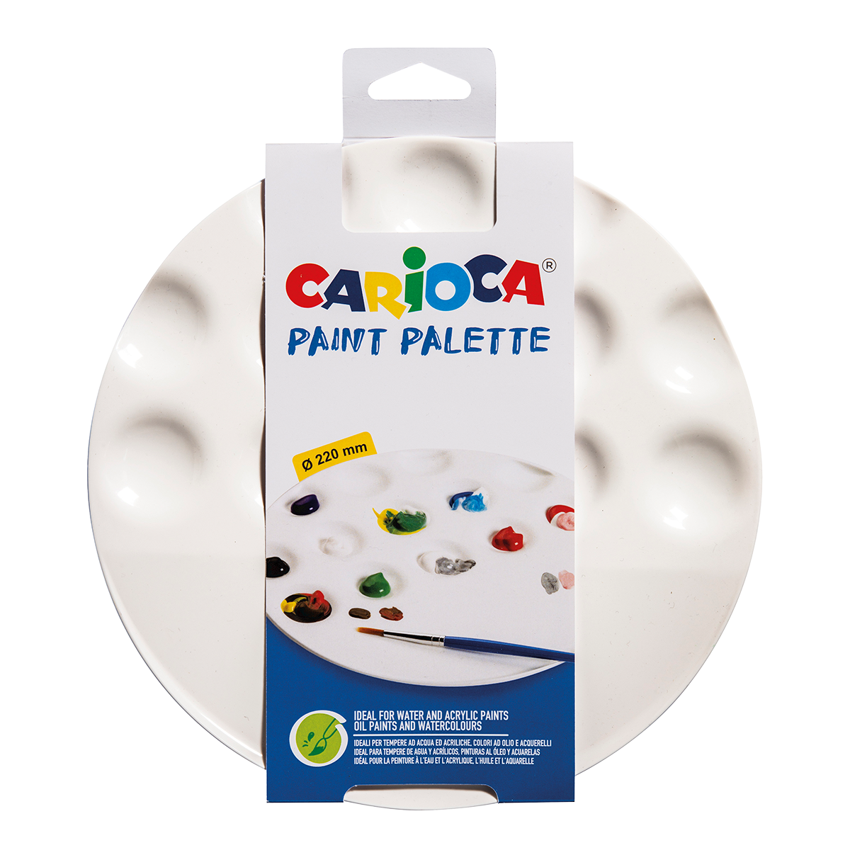 Carioca festőpaletta 13 színhez