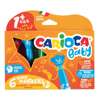 Carioca filctoll Baby kerek hegyű, vegyes színek