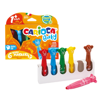Carioca filctoll Baby kerek hegyű, vegyes színek