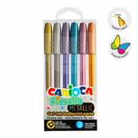 Carioca Fiorella zselés toll vegyes színek
