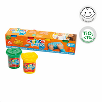 Carioca gyurma Baby Do 1+, 150 g, vegyes színek – 4 ×