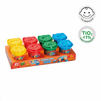 Carioca gyurma Baby Do 1+, 150 g, vegyes színek – 8 ×