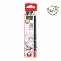 Carioca háromszögletű ceruza Black, 12 db – 1/B