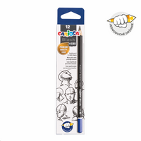 Carioca háromszögletű ceruza Black, 12 db – 2/HB
