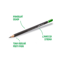Carioca háromszögletű ceruza Black, 12 db
