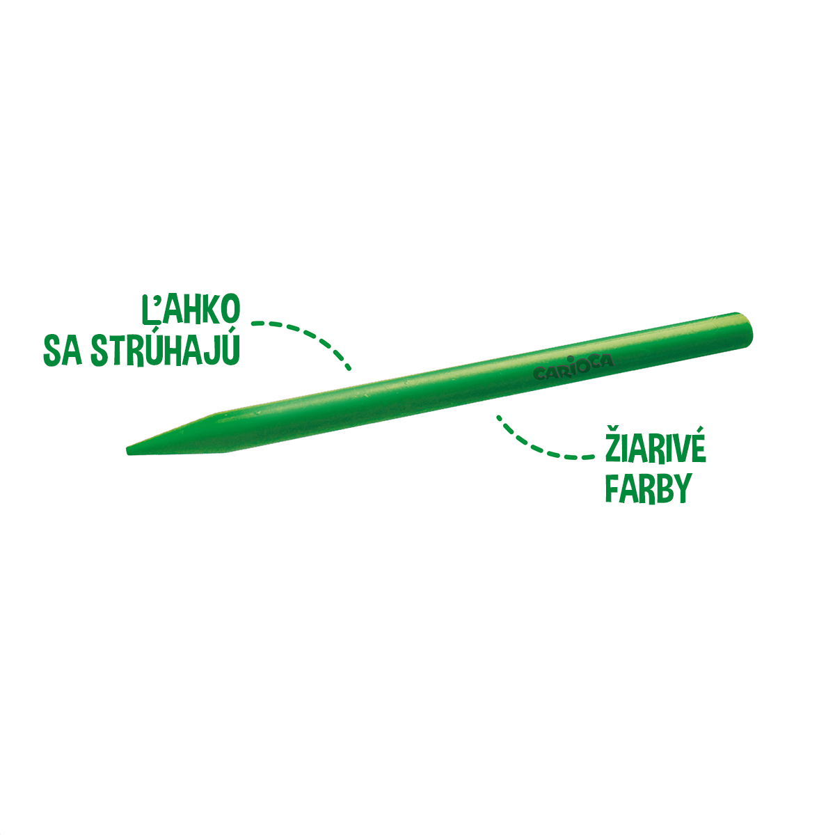 Carioca Plastello műanyag zsírkréta - 12 db