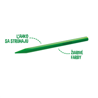 Carioca Plastello műanyag zsírkréta - 12 db