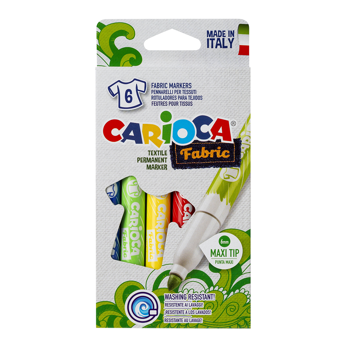 Carioca textilfilcek, maxi hegy, színkeverék