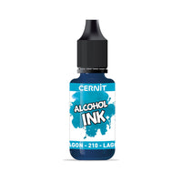 CERNIT alkohol alapú színes tinta 20 ml – 210 kék lagúna