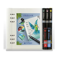 Chameleon markerek Filofax egyzetfüzettel - 6 db készlet