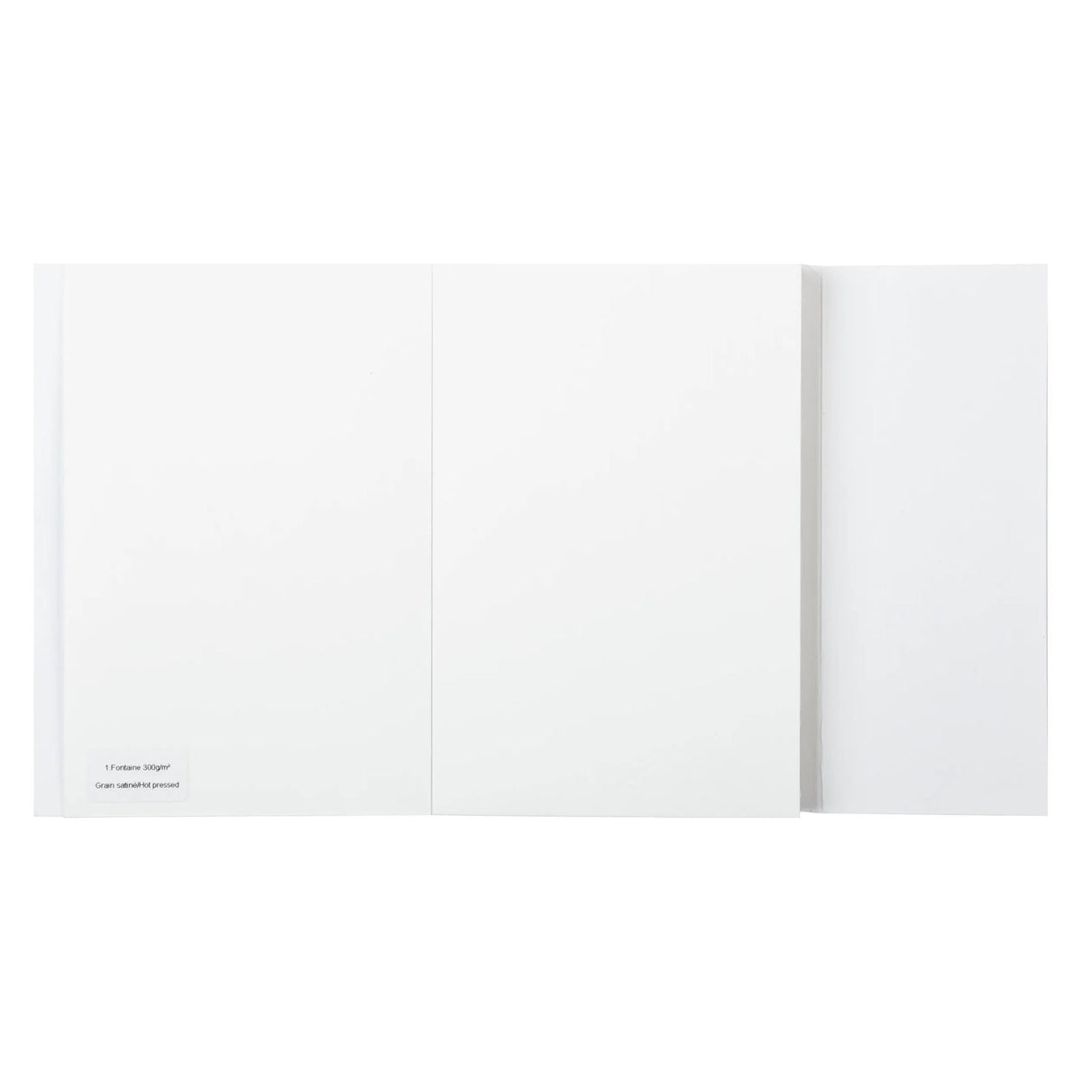 CLAIREFONTAINE Aqua Essentials akvarell tömb 200 - 300 g/m² 10 – 24 cm - 12 lapos